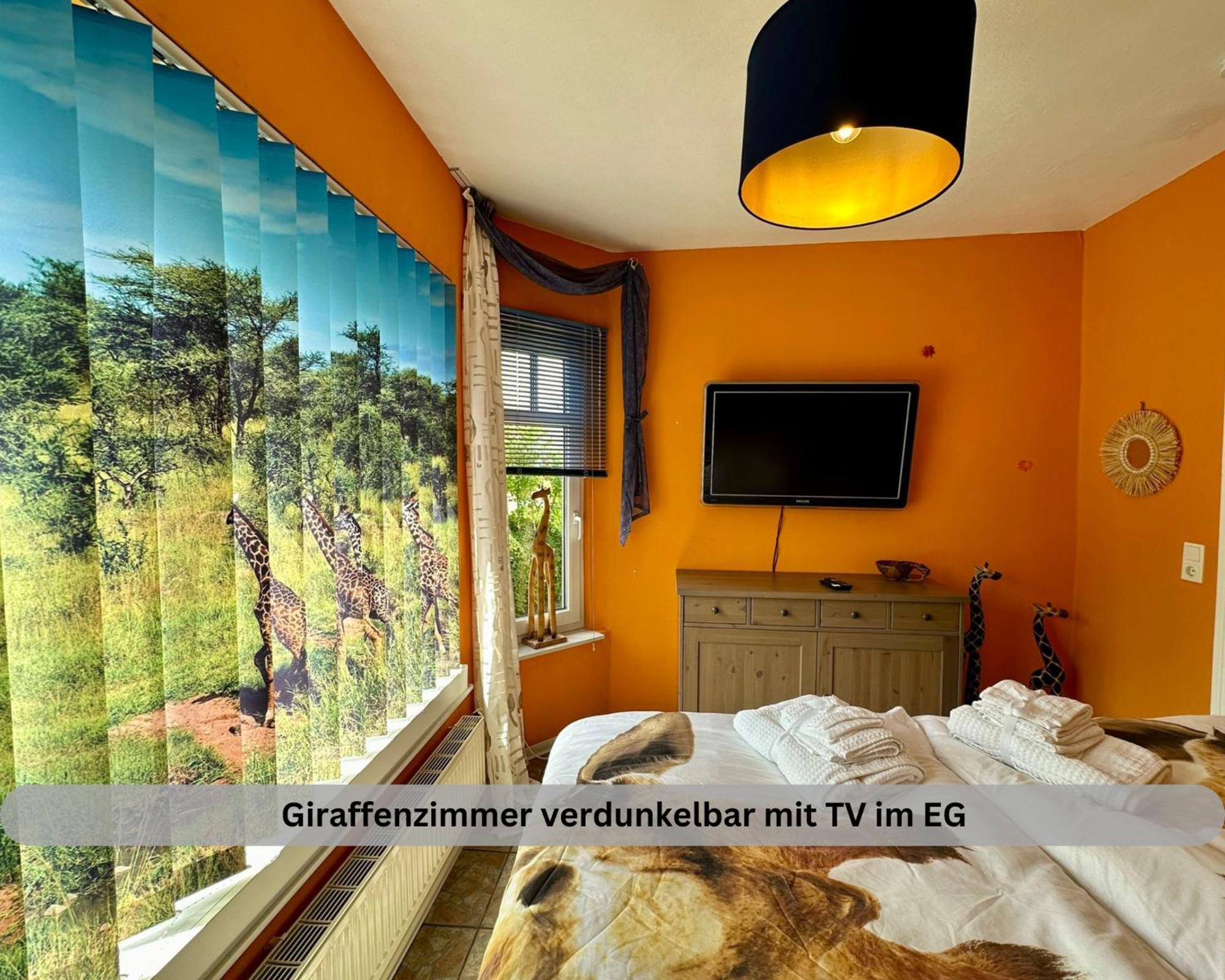 Lodge Of Africa - Einzigartige Themenzimmer, Eingezaeunten Garten, Sauna, Whirlpool & Kamin, Hunde Willkommen, Gasgrill, Voll Ausgestattete Kueche, Grosser Essbereich, Hamburg & Stade In Der Naehe Twielenfleth Εξωτερικό φωτογραφία