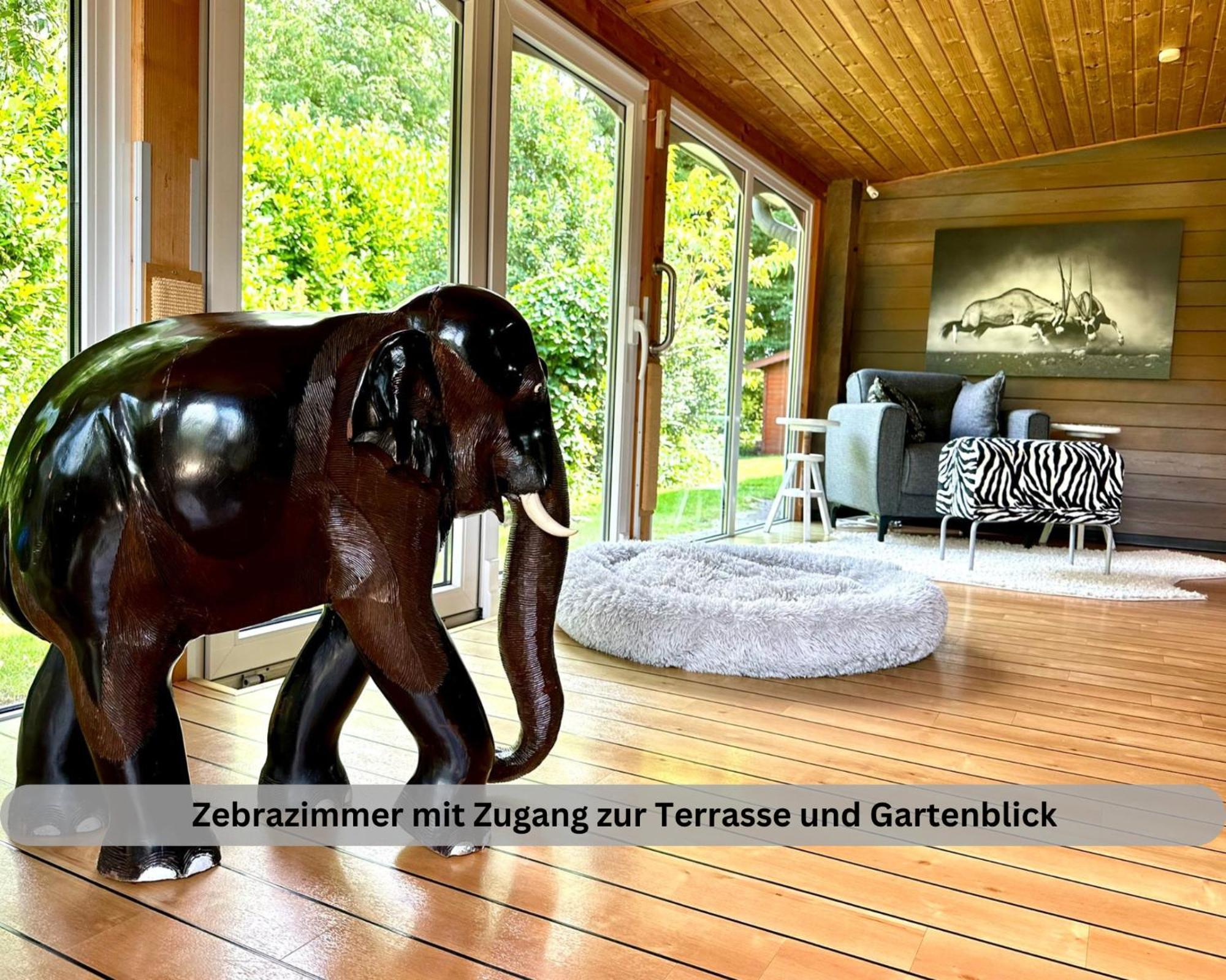 Lodge Of Africa - Einzigartige Themenzimmer, Eingezaeunten Garten, Sauna, Whirlpool & Kamin, Hunde Willkommen, Gasgrill, Voll Ausgestattete Kueche, Grosser Essbereich, Hamburg & Stade In Der Naehe Twielenfleth Εξωτερικό φωτογραφία