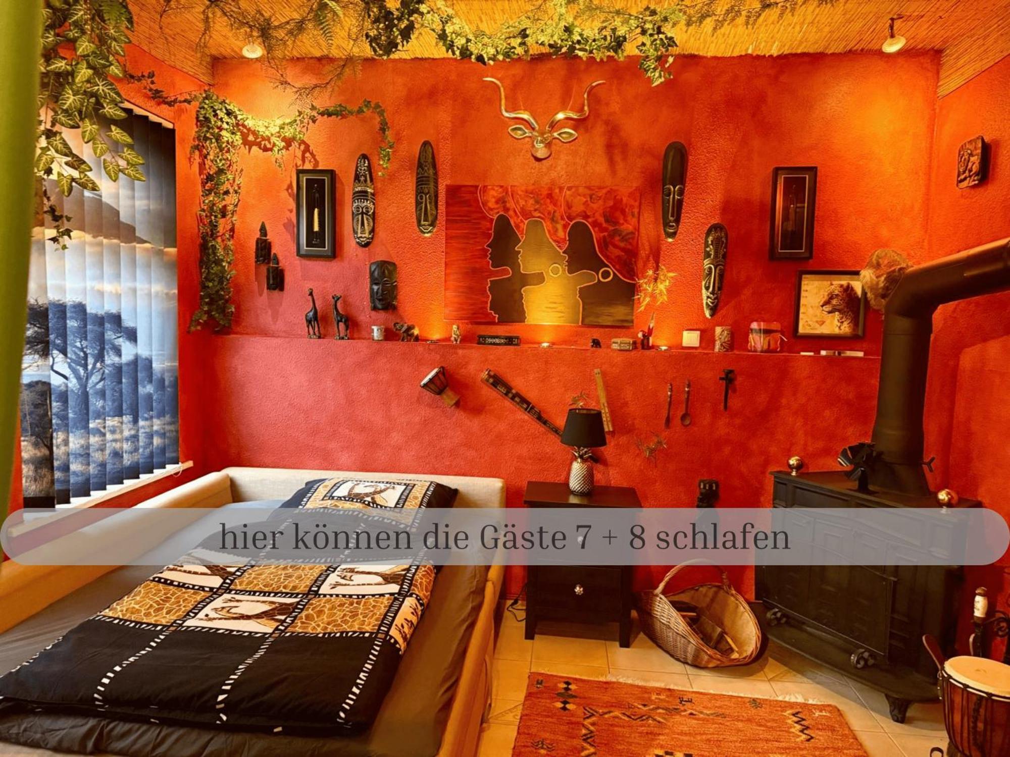Lodge Of Africa - Einzigartige Themenzimmer, Eingezaeunten Garten, Sauna, Whirlpool & Kamin, Hunde Willkommen, Gasgrill, Voll Ausgestattete Kueche, Grosser Essbereich, Hamburg & Stade In Der Naehe Twielenfleth Εξωτερικό φωτογραφία